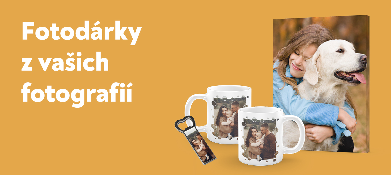 Fotodárky z vlastních fotografií