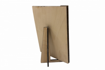 Přání vánoční dřevěné - Vločky