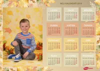 Kalendář Listí 2019